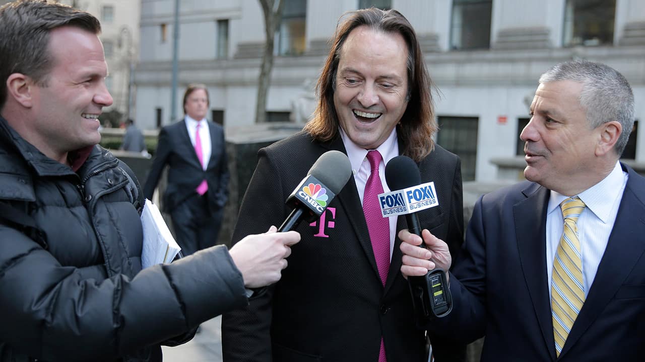 Photo of T-Mobile chief executive John Legere