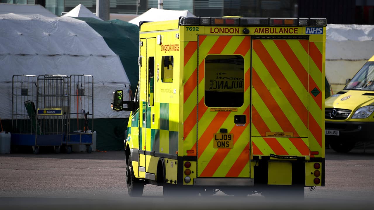 Photo of a London ambulance 