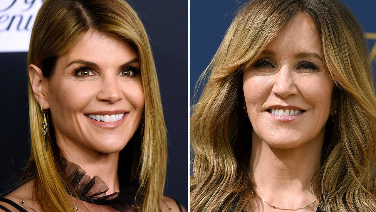 Photo of Lori Loughlin and Felicity Huffman