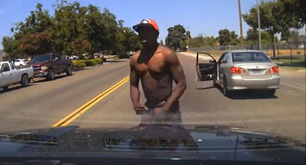 Madera police, suspect