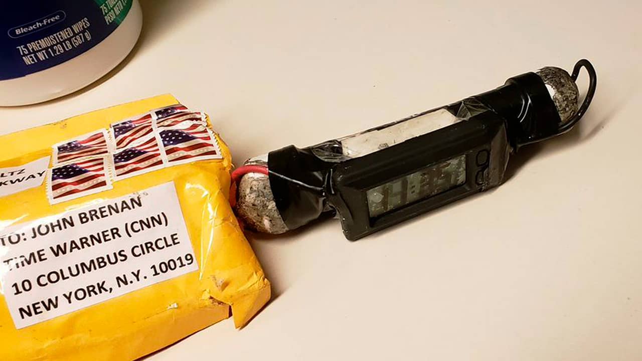 Photo of the packages addressed to John Brennan