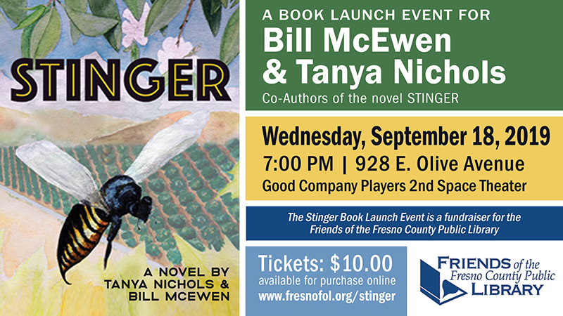 Information for Friends of the Fresno County Library fundraiser