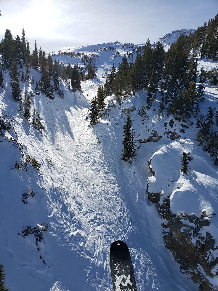 Photo of Mammoth Mountain snow run