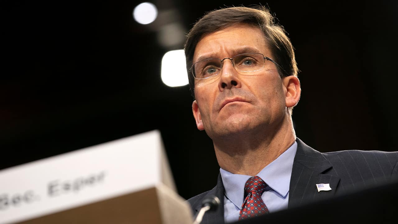 Photo of Defense Secretary Mark Esper