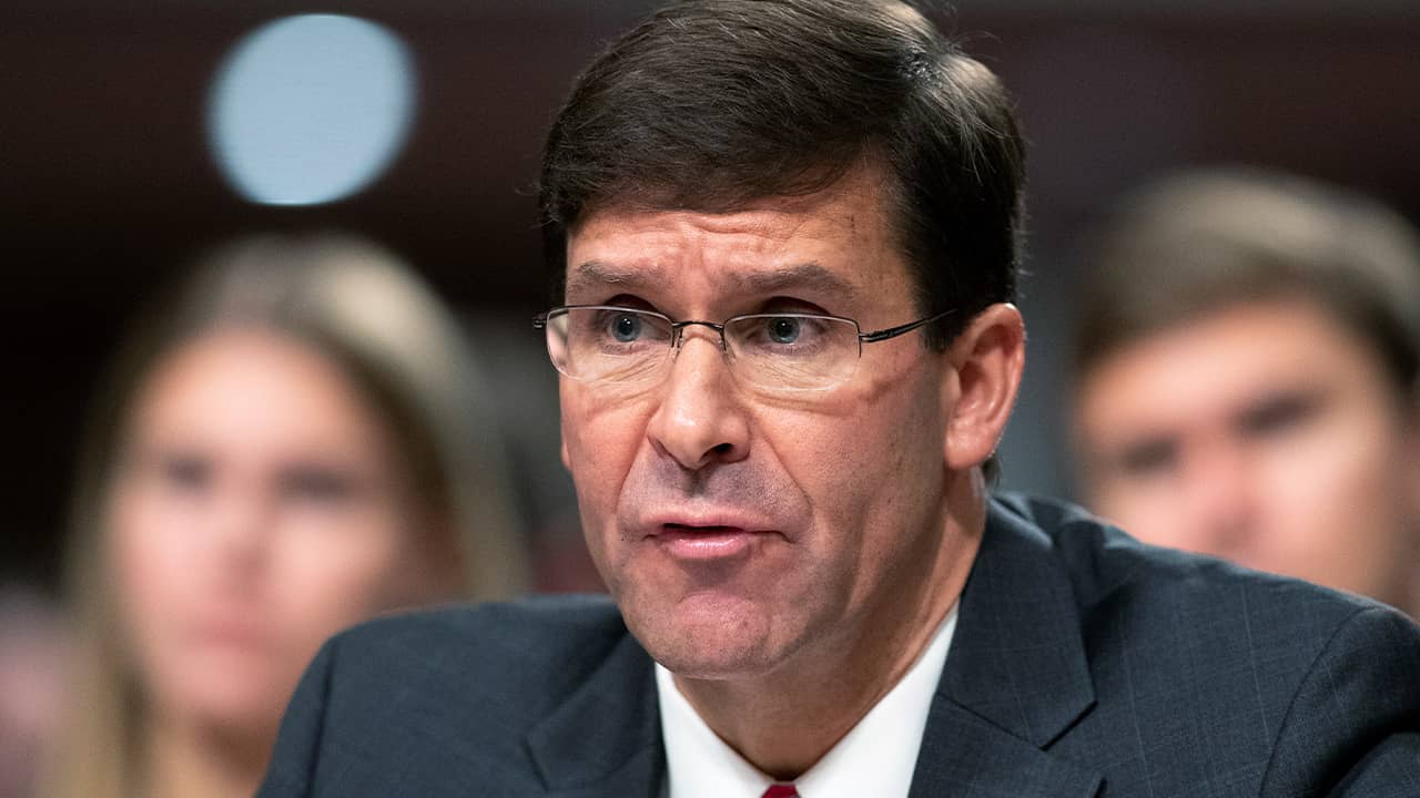 Photo of Army Secretary Mark Esper