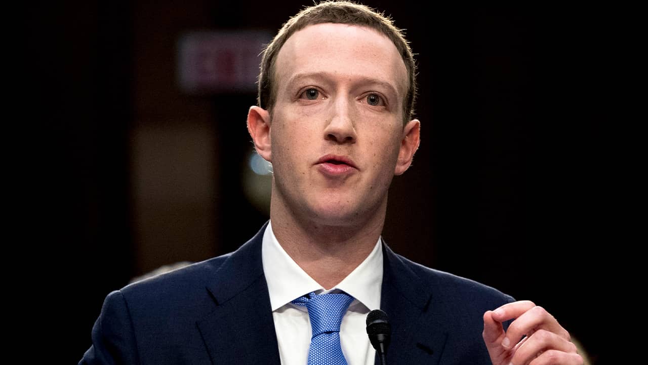 Photo of Facebook CEO Mark Zuckerberg