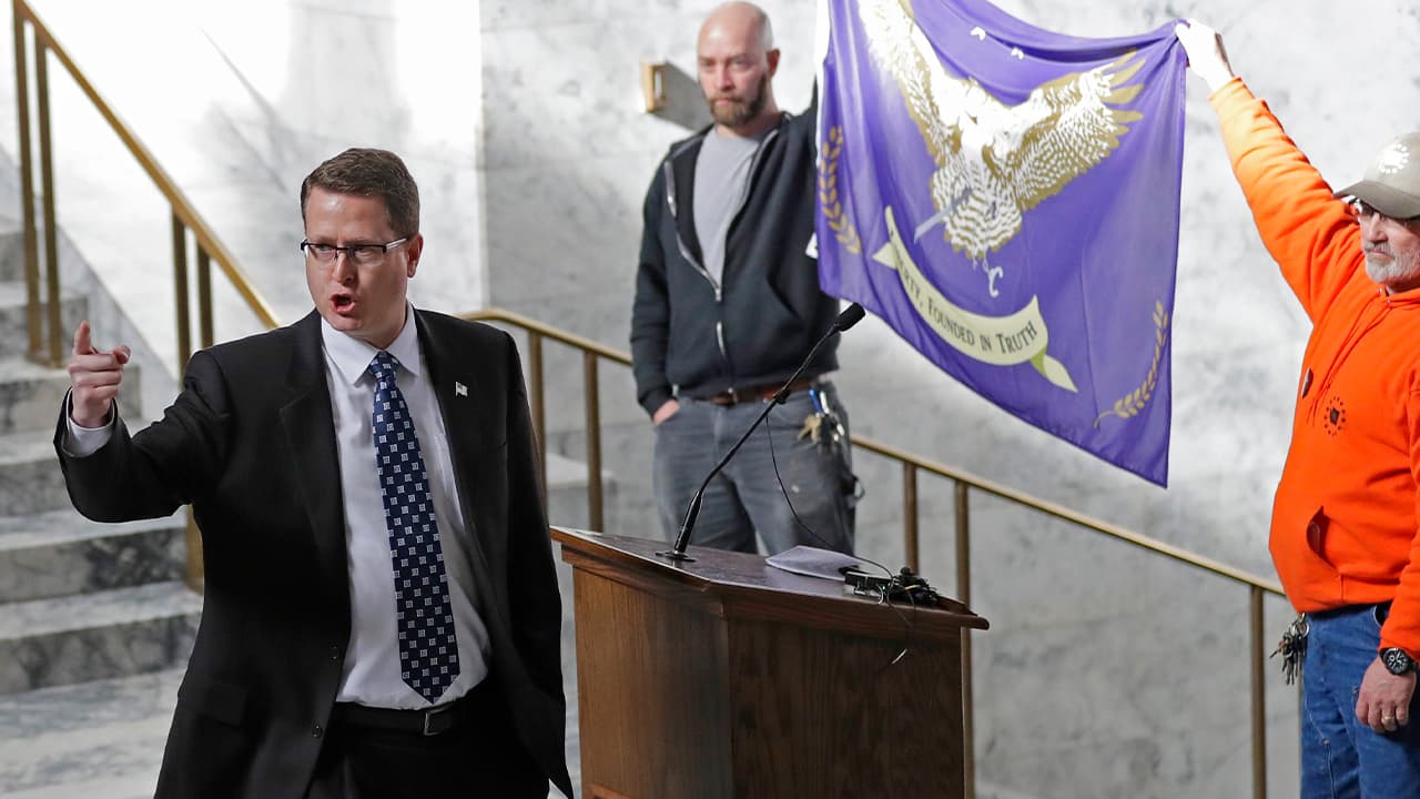 Photo of Washington state Rep. Matt Shea, R-Spokane Valley