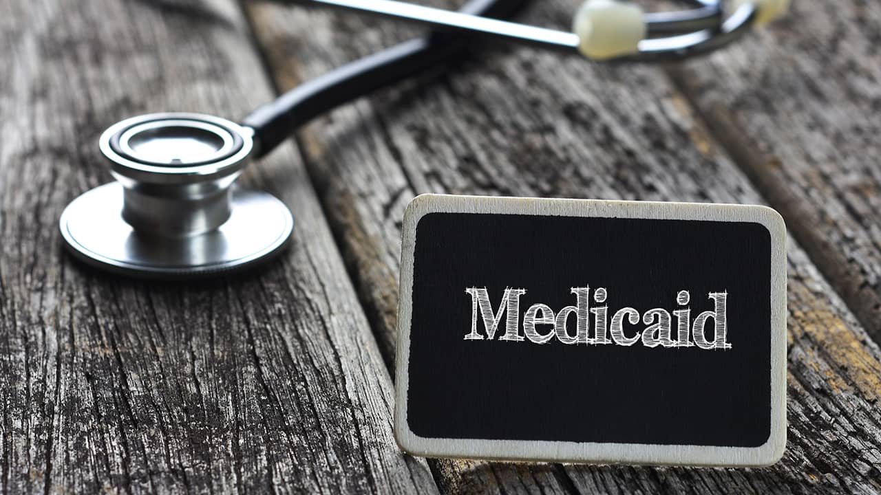 Composite Illustration portraying Medicaid