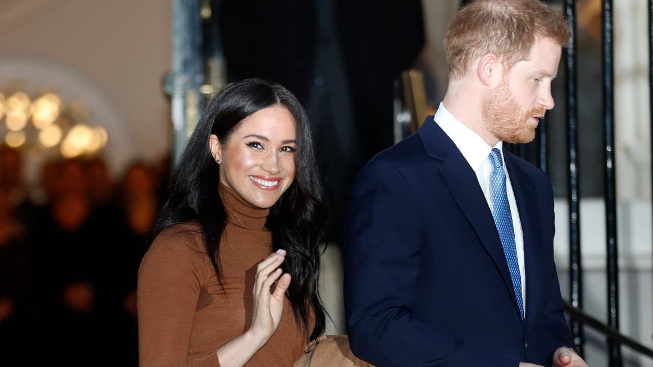 Photo of Prince Harry and Meghan 