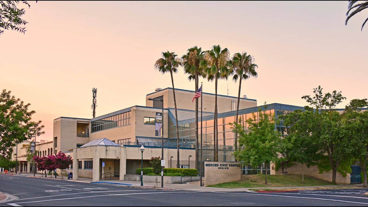 Image of the Merced (California) Civic Center