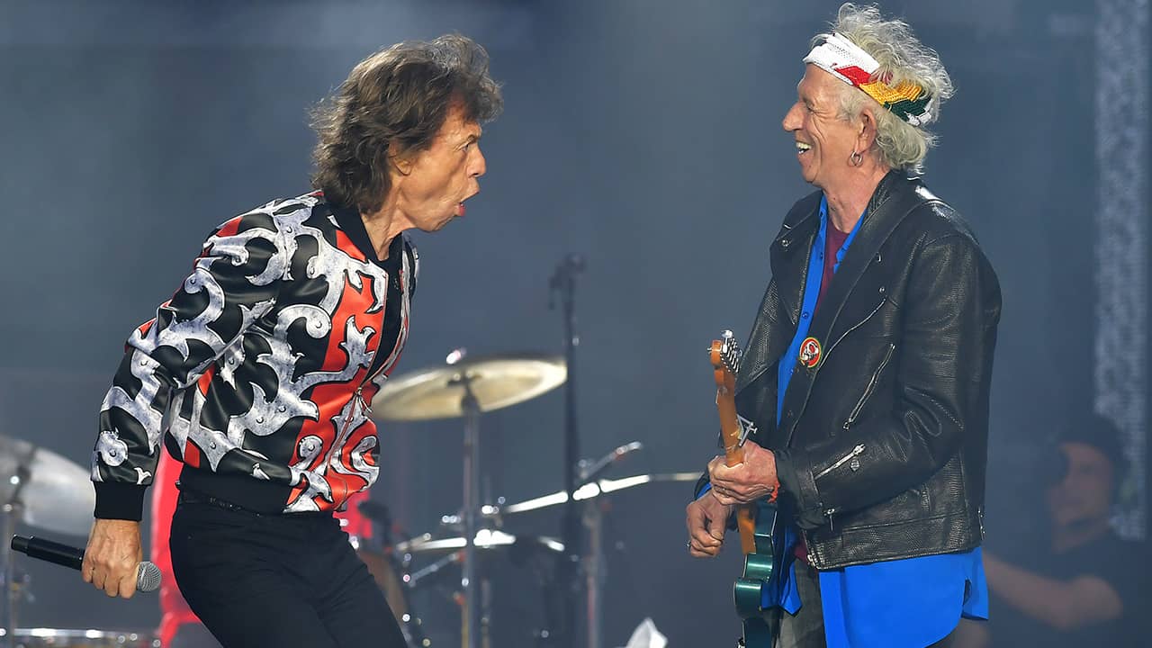 Photo of Mick Jagger and Keith Richards