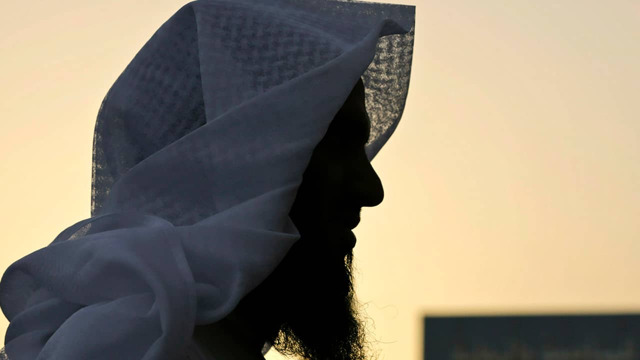 Photo of former Islamic militant, 30-year-old Badr al-Enezi