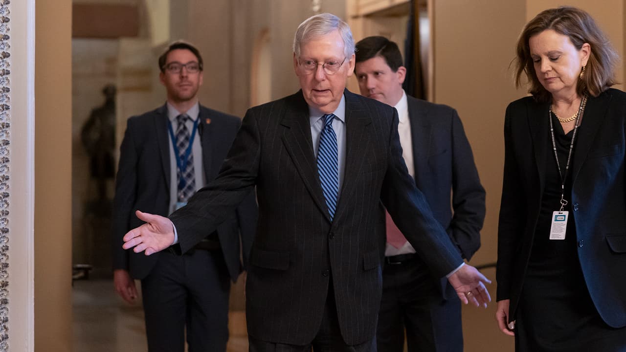 Photo of Senate Majority Leader Mitch McConnell