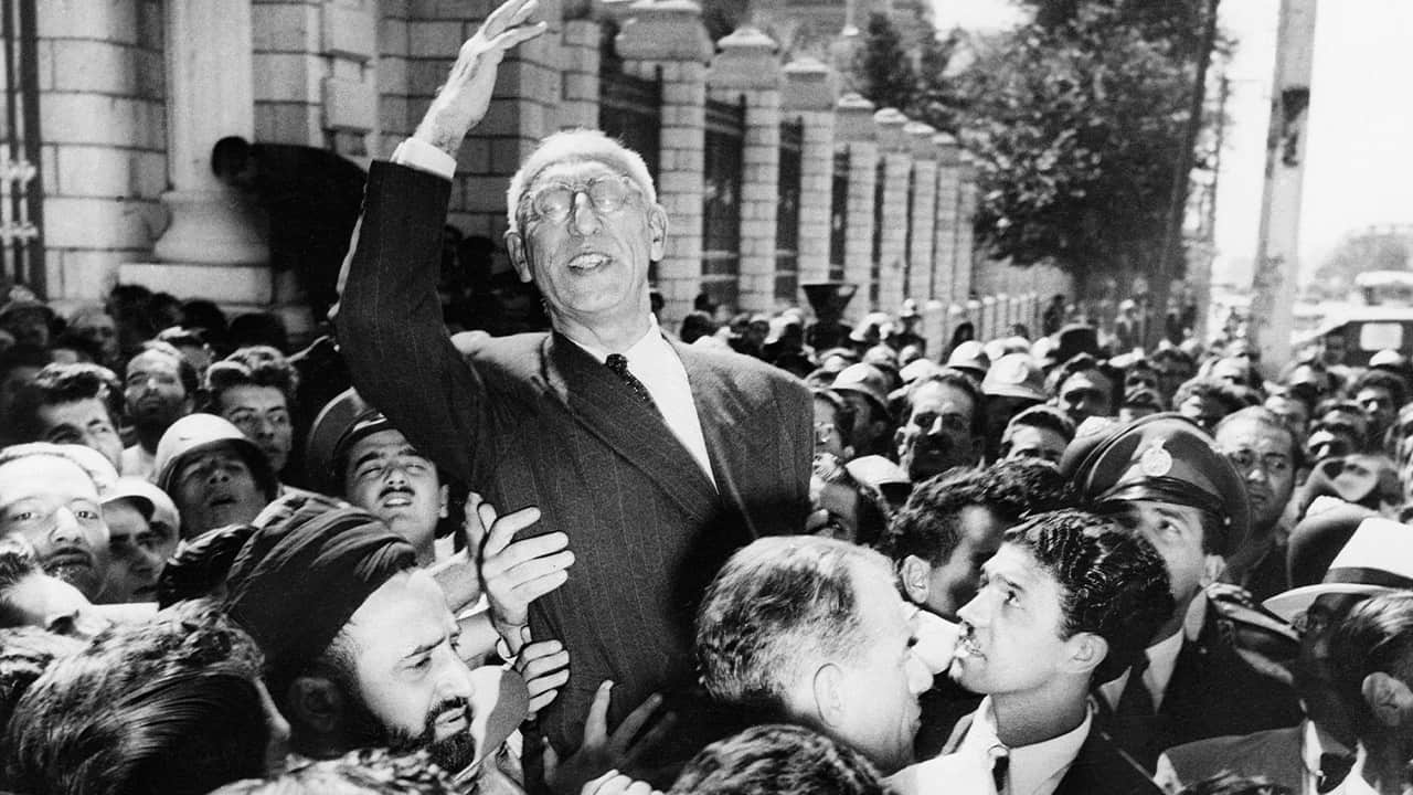 Photo of Prime Minister Mohammad Mosaddegh