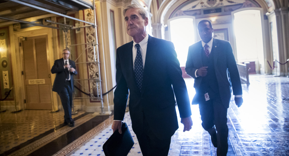 Photo of special counsel Robert Mueller