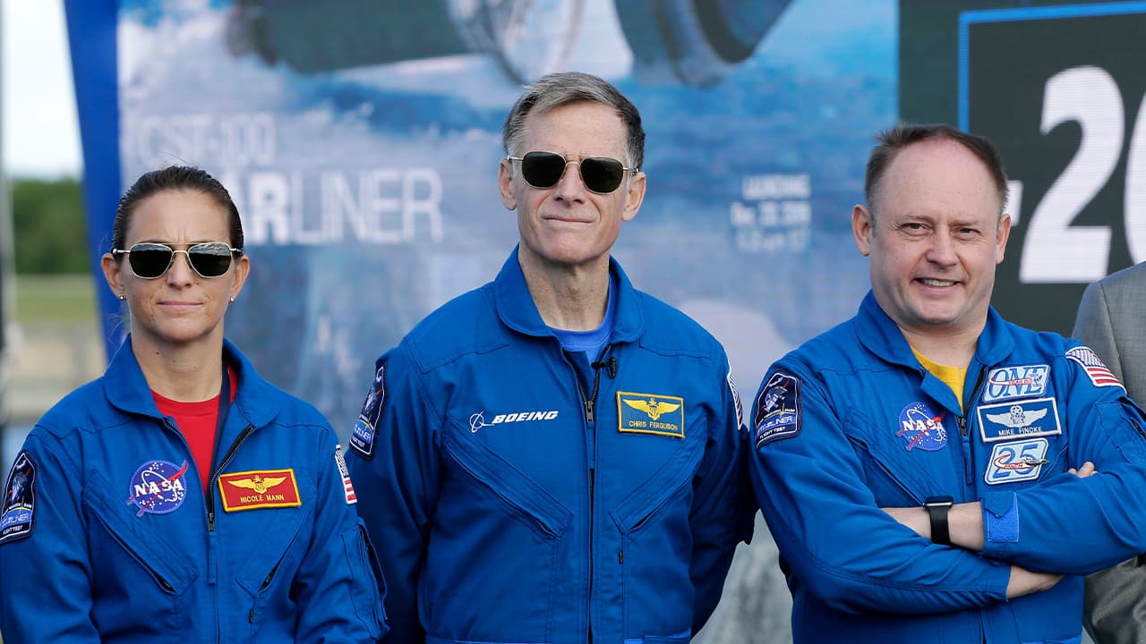 Photo of NASA astronauts 