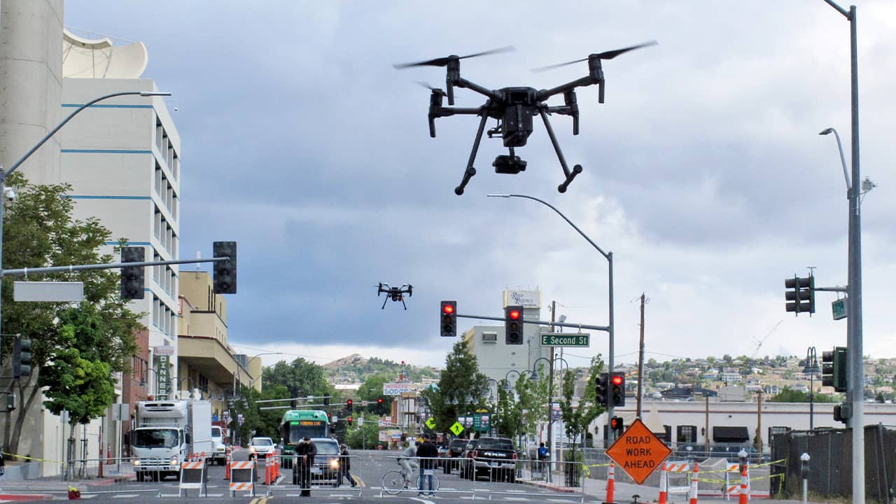 Photo of drone in Reno