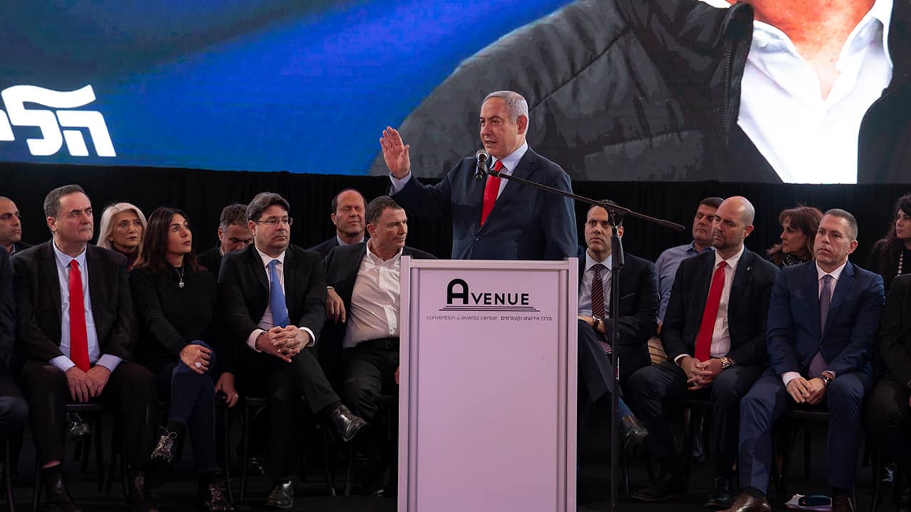 Photo of Israeli Prime Minister Benjamin Netanyahu