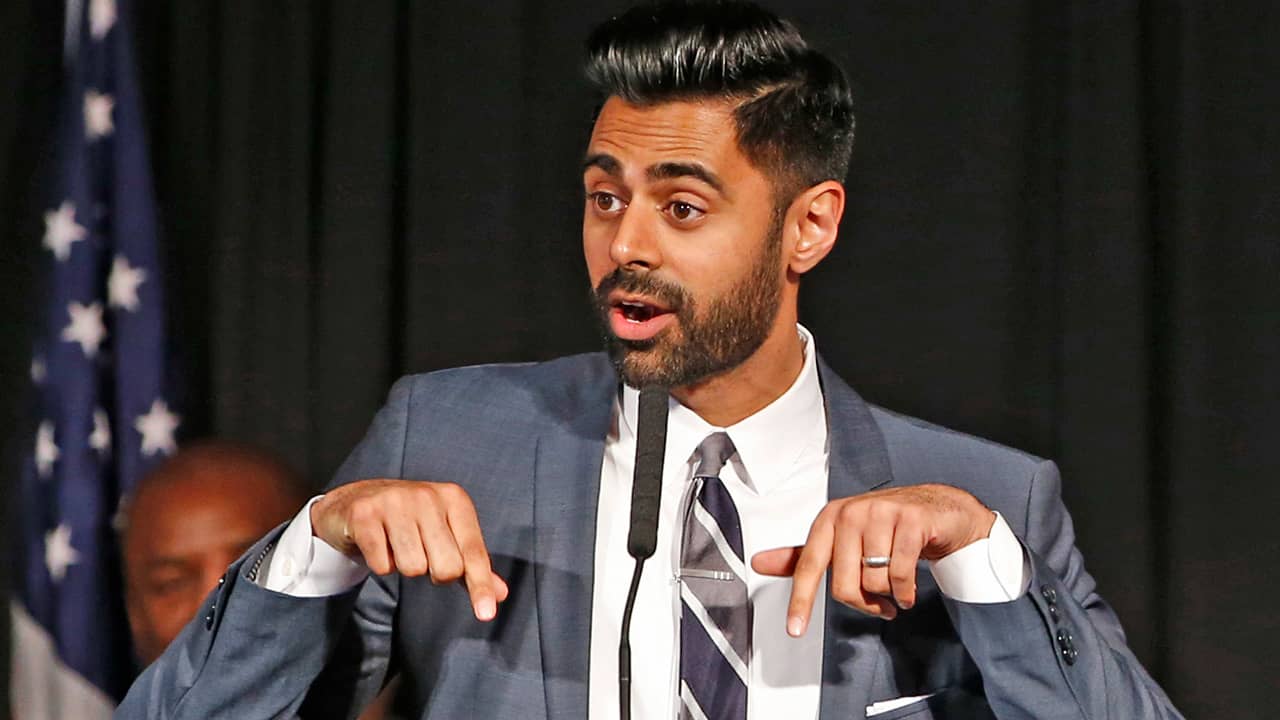 Photo of Muslim-American comedian Hasan Minhaj