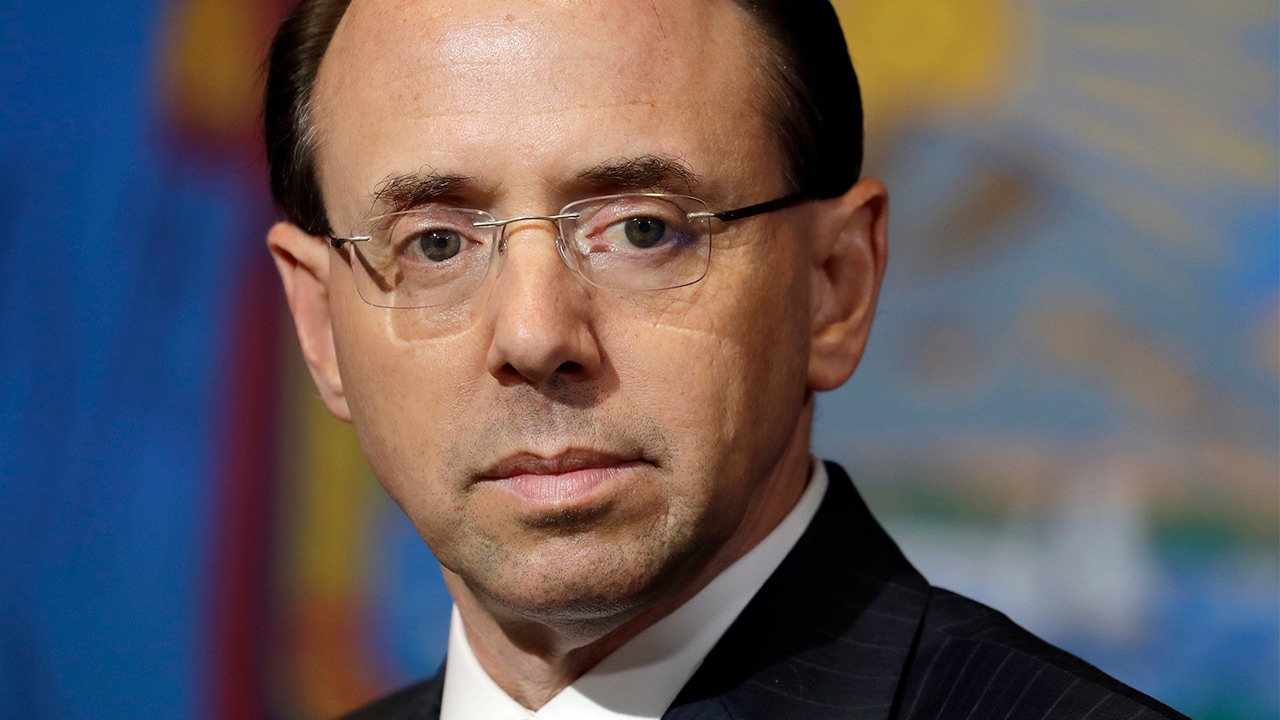 Photo of Deputy Attorney General Rod Rosenstein