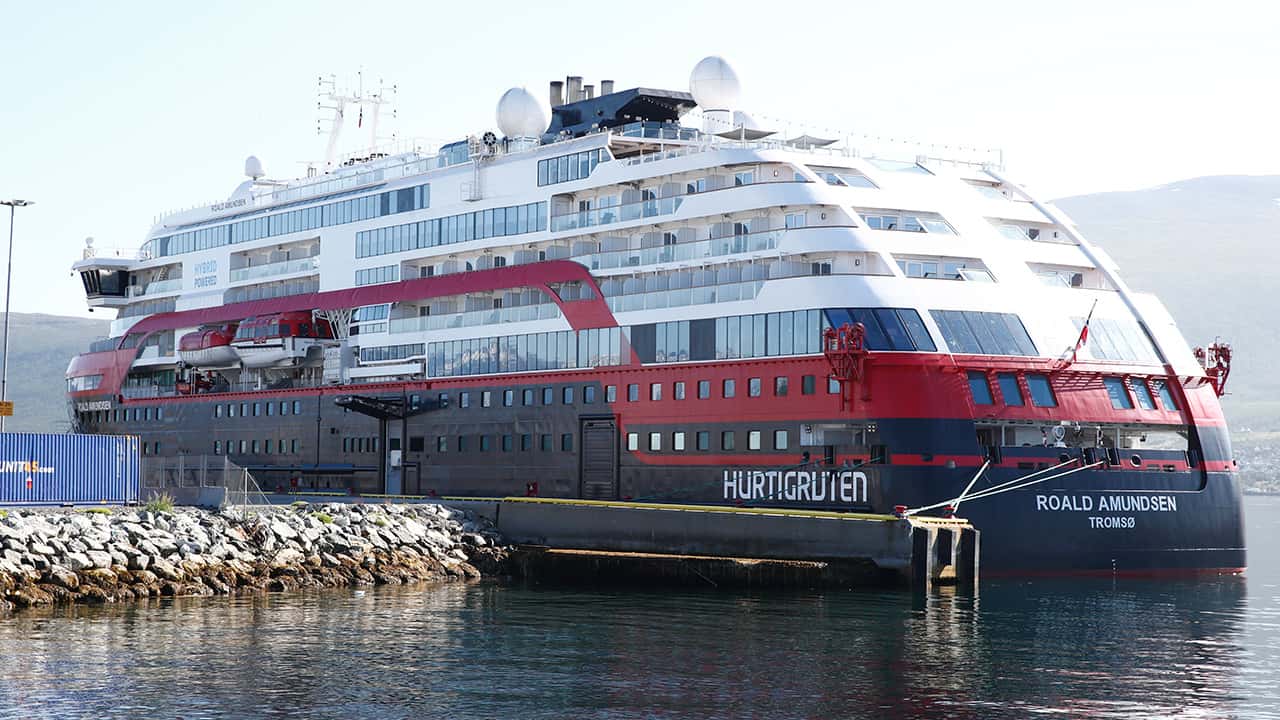 Photo of a cruise ship