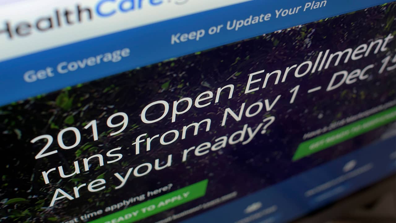 Photo of HealthCare.gov website