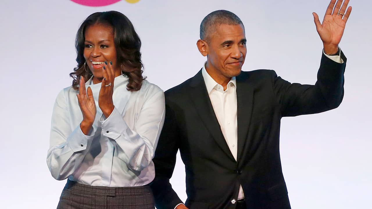 Photo of Barack and Michelle Obama