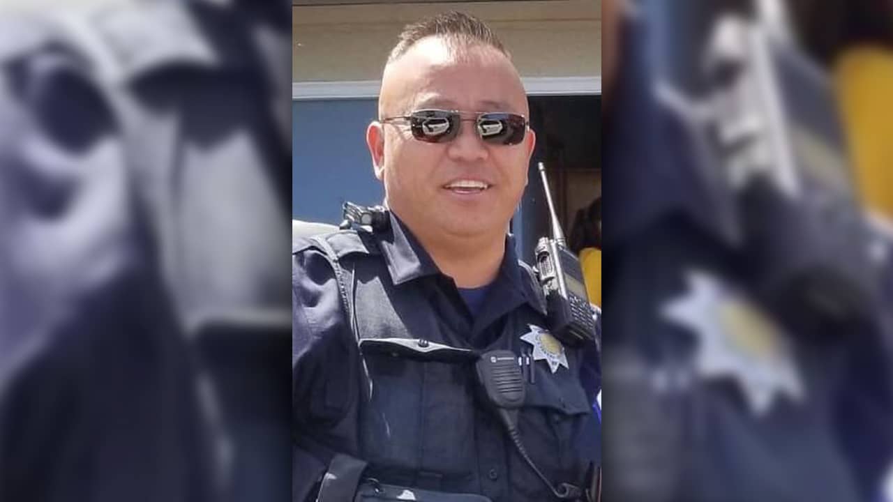 Portrait of Fresno Police Officer Phia Vang, who was killed by a wrong-way driver
