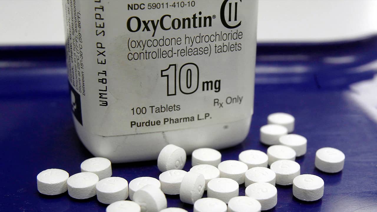 Photo of OxyContin pills