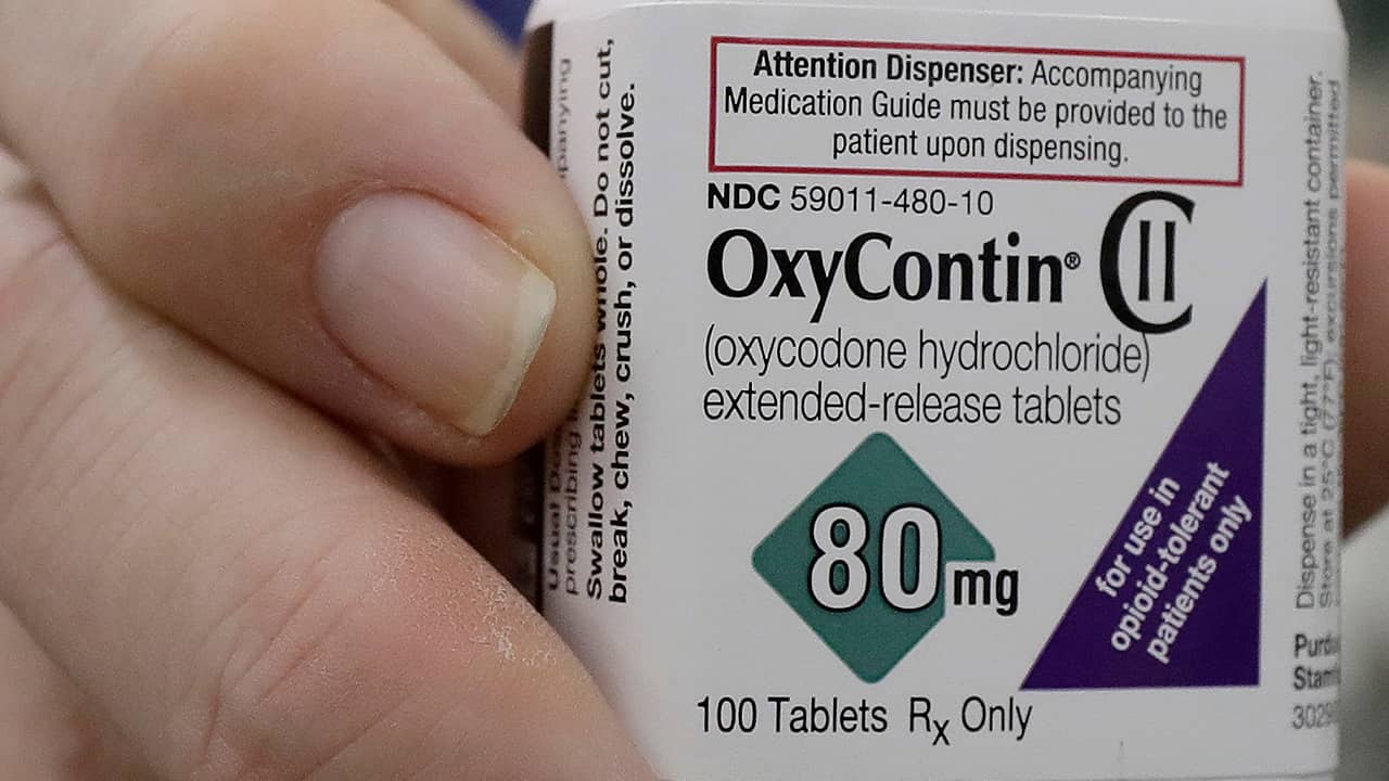 Photo of OxyContin pills
