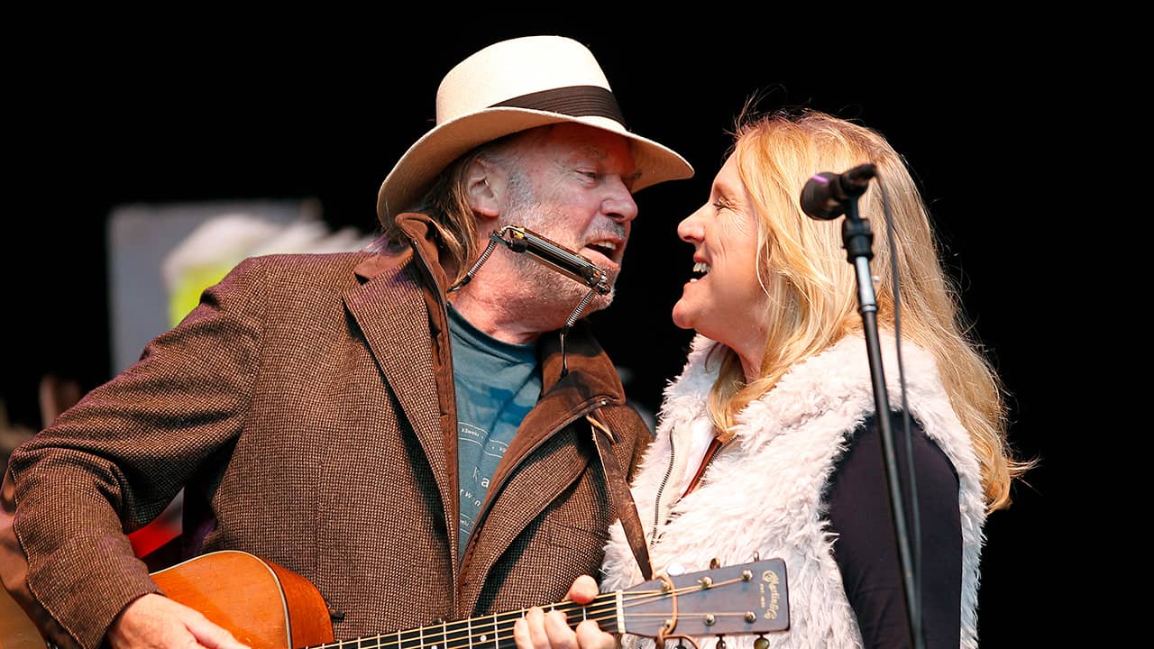 Photo of Pegi Young and Neil Young