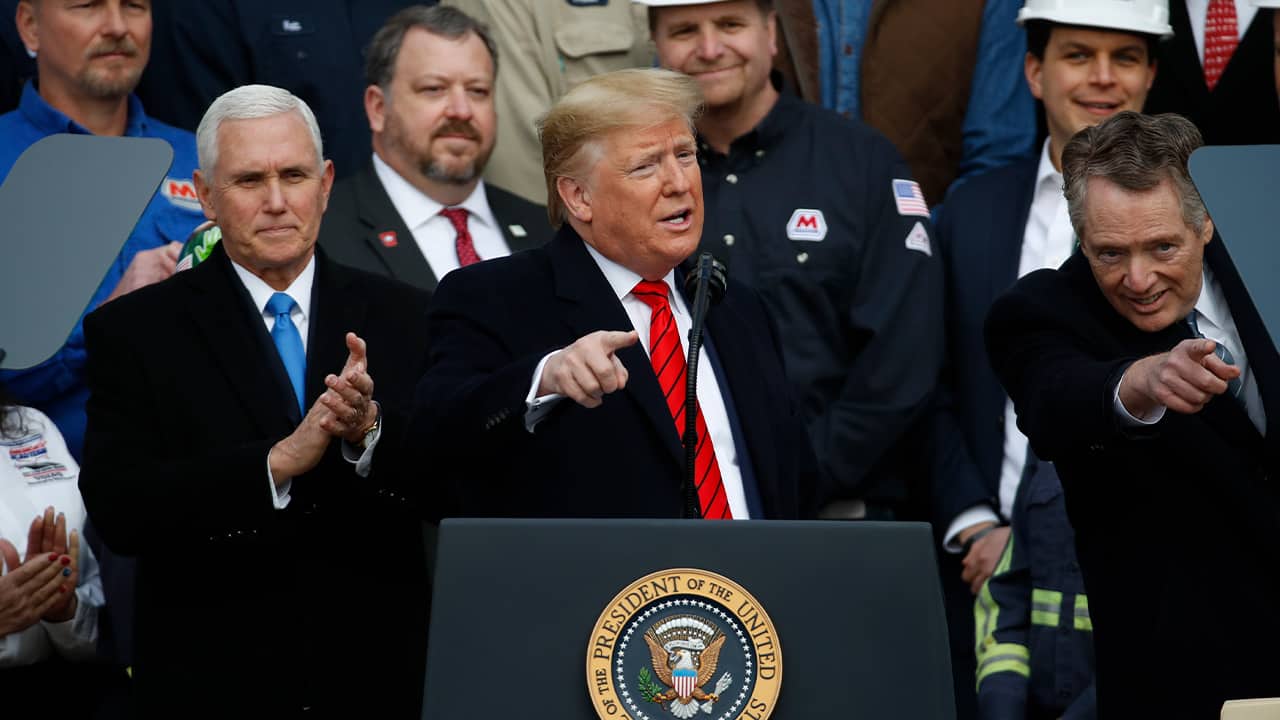Photo of President Donald Trump and Vice President Mike Pence