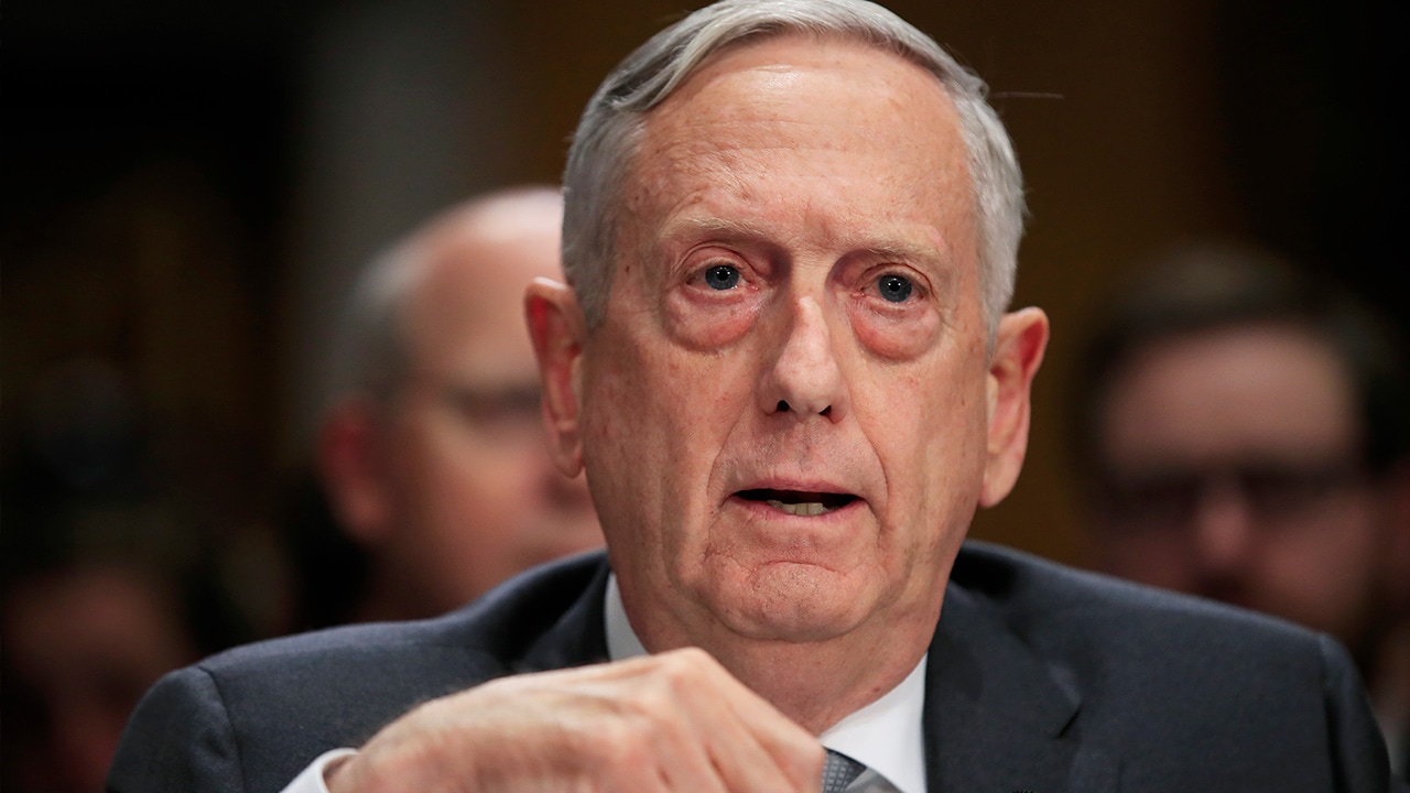 Photo of Secretary of Defense Jim Mattis