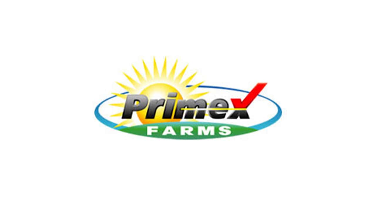 Image of a Primex Farms logo