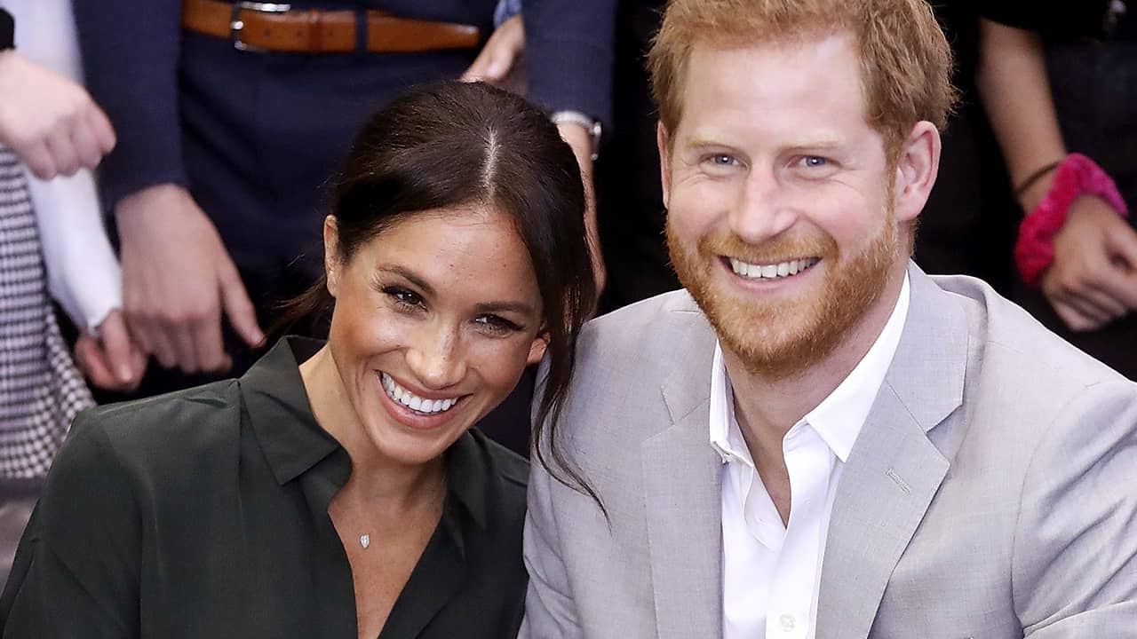 Photo of Prince Harry and Meghan Markle