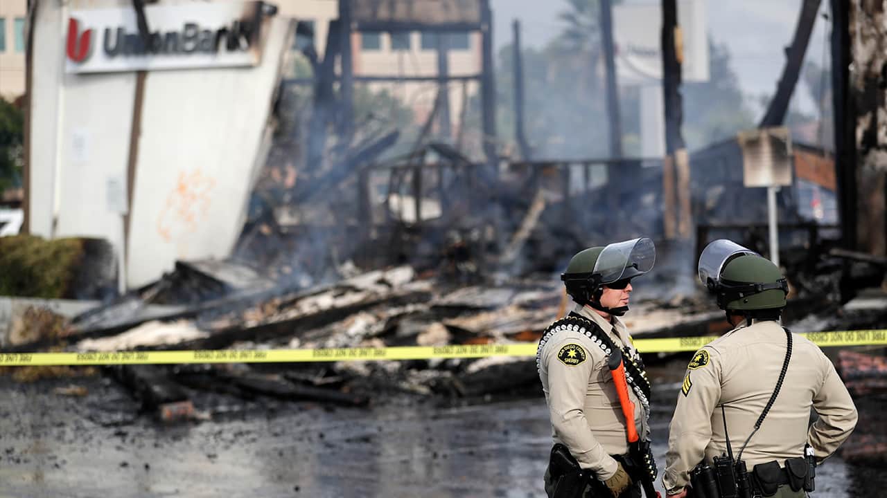 Photo of San Diego County sheriffs 