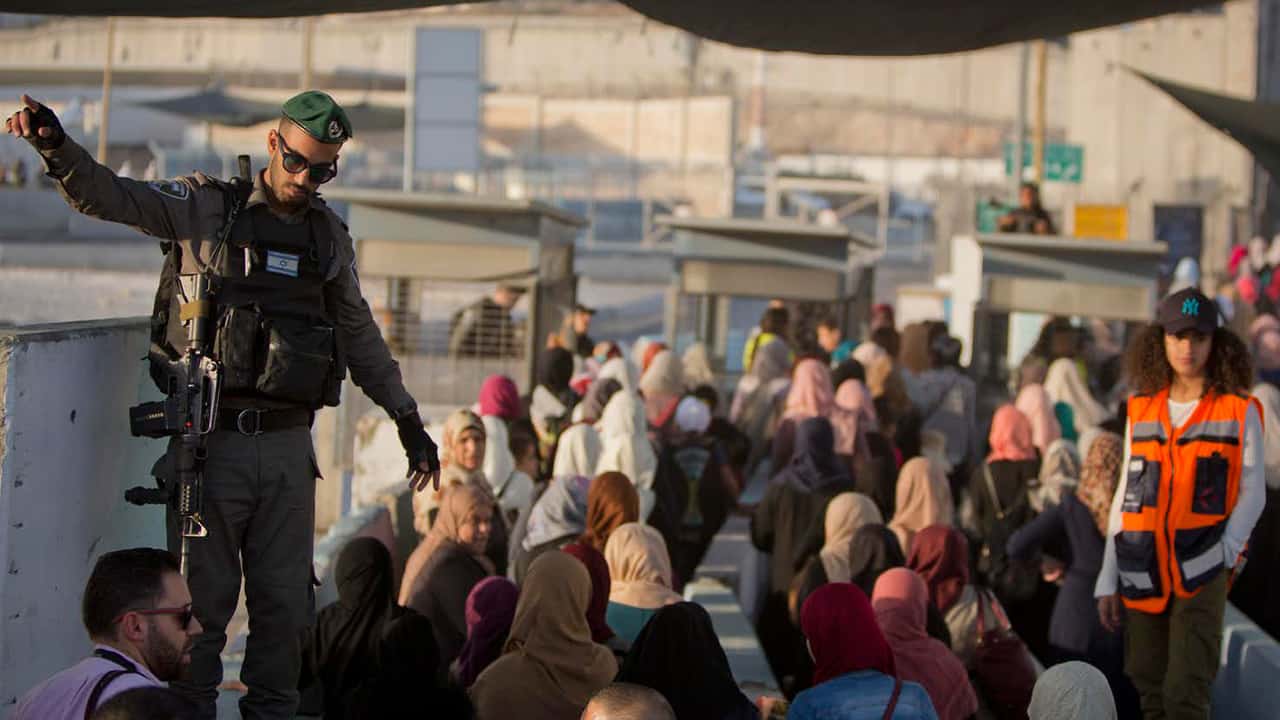 Photo of Palestinians during Ramadan 