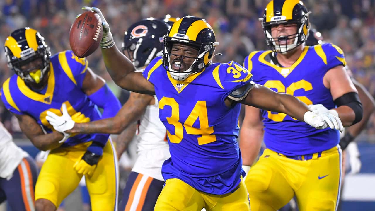 Photo of running back Malcolm Brown