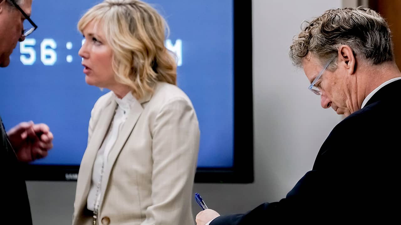 Photo of U.S. Sen. Rand Paul, Kelley Paul, Tom Kerrick