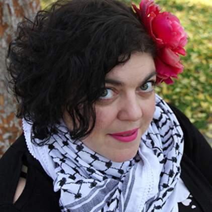 Fresno State professor Randa Jarrar