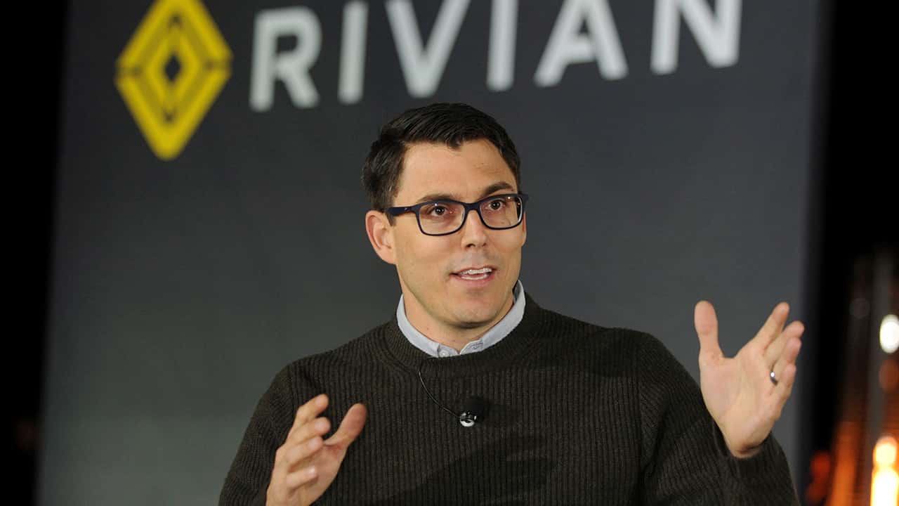 Photo of Rivian Founder and CEO RJ Scaringe