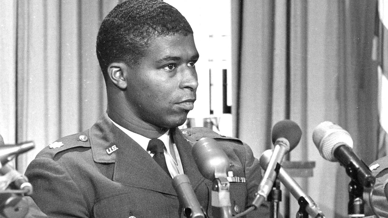 Photo of Maj. Robert H. Lawrence Jr., the first black astronaut in the U.S. space program 