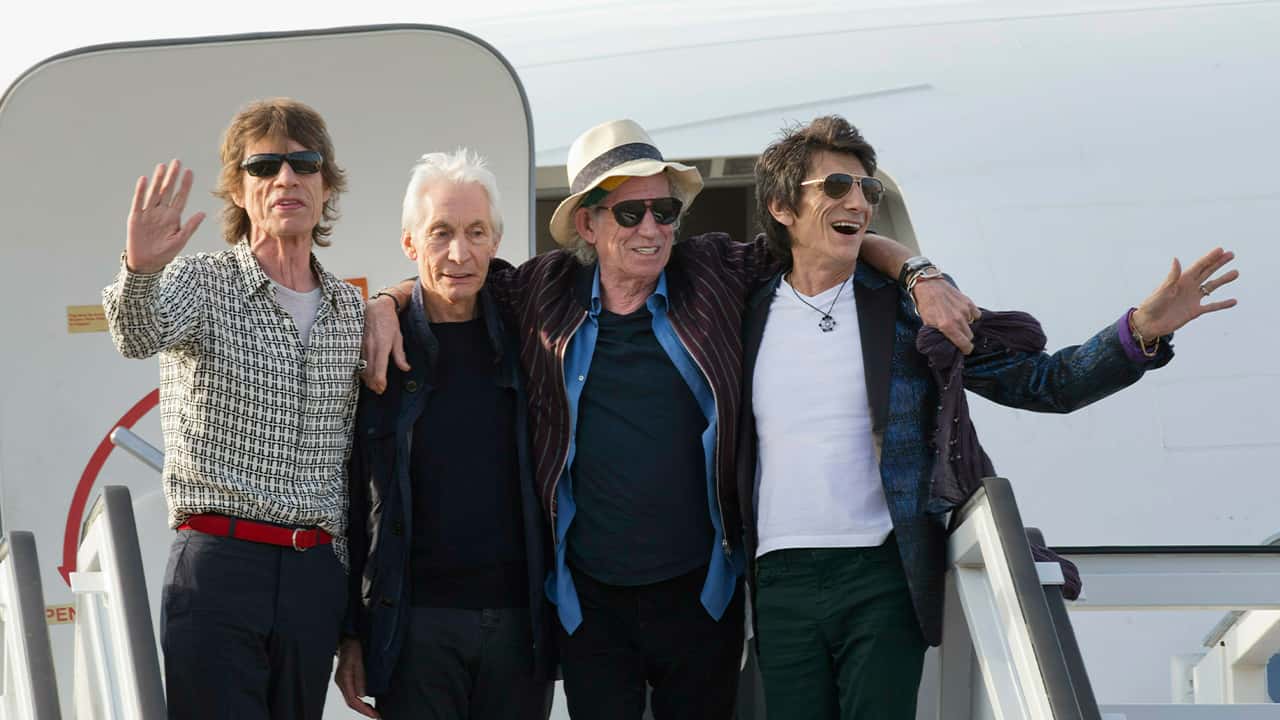 Photo of the Rolling Stones members