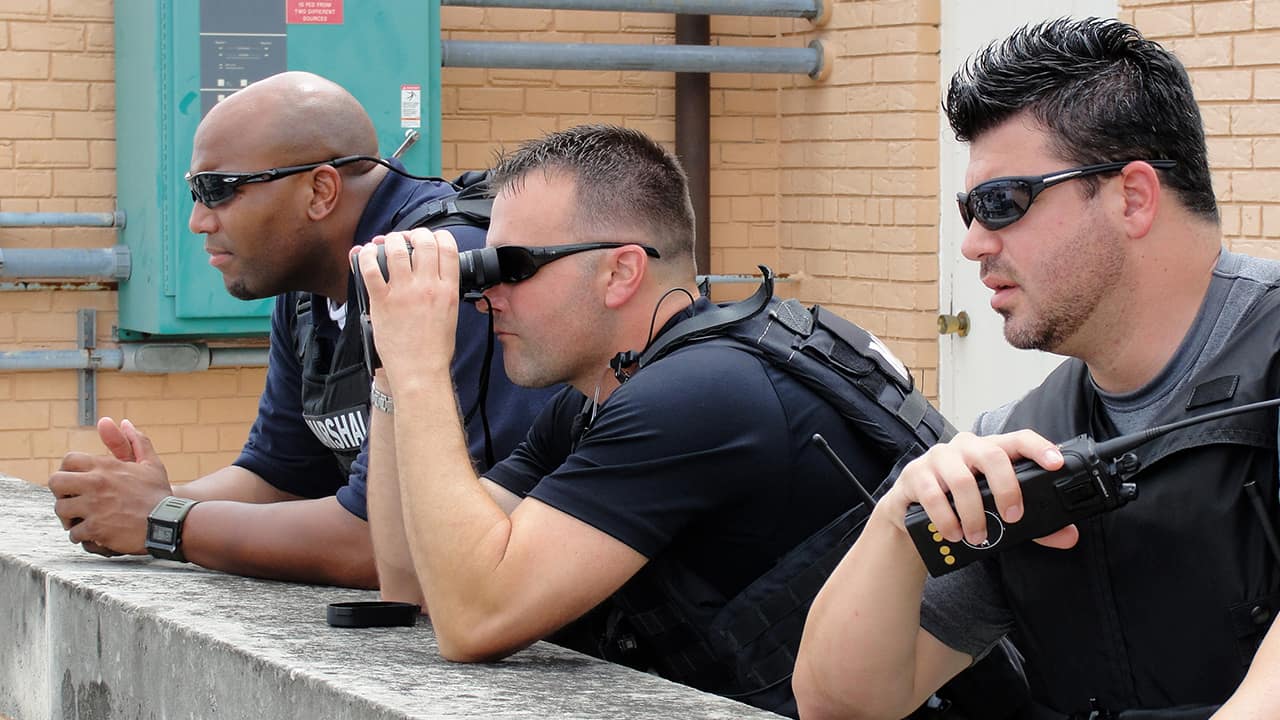 Photo of U.S. Marshal's fugitive task force members in New Orleans
