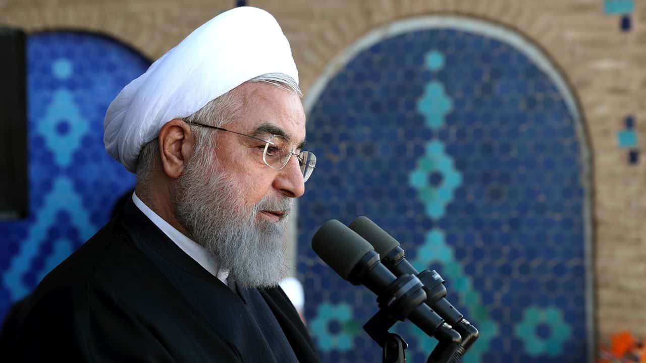 Photo of President Hassan Rouhani
