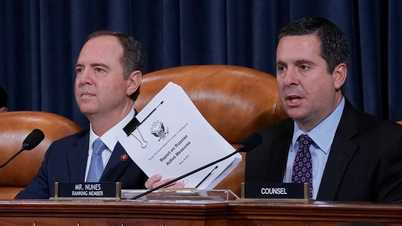 Photo of Rep. Devin Nunes and Chairman Adam Schiff