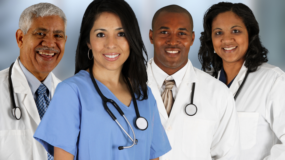 Shutterstock photo of foreign born doctors