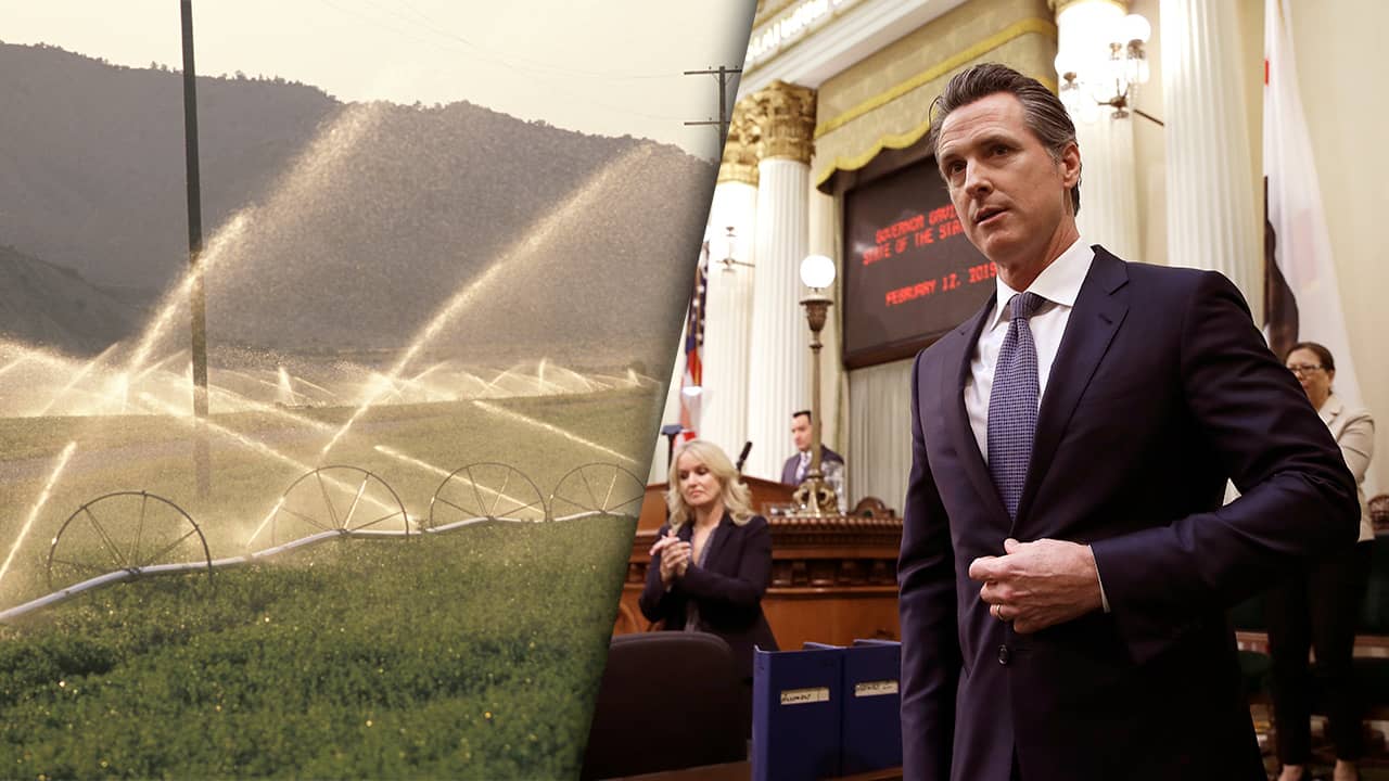 Photo of San Joaquin Valley and Gavin Newsom