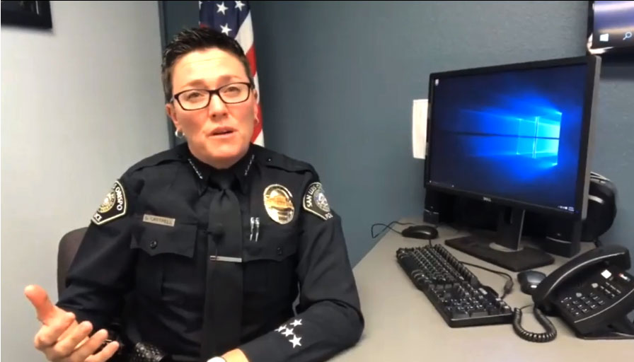 SLO police chief Deanna Cantrell