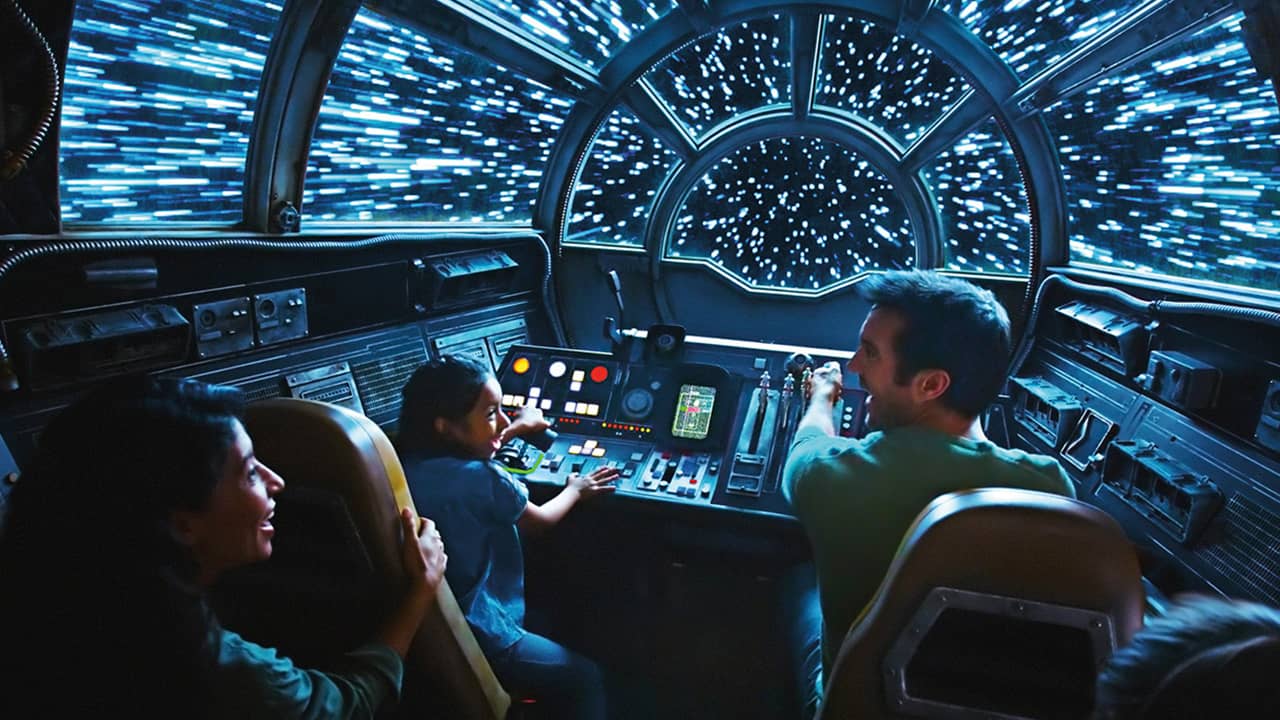 Photo of a rendering of Disney's new Star Wars attraction